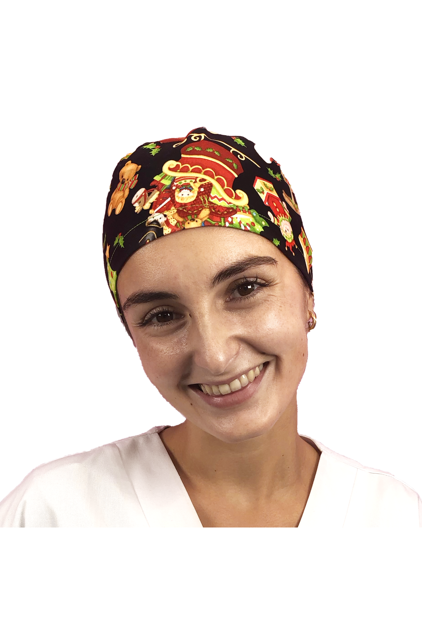 Surgical cap for long hair - Printed -zoom-45