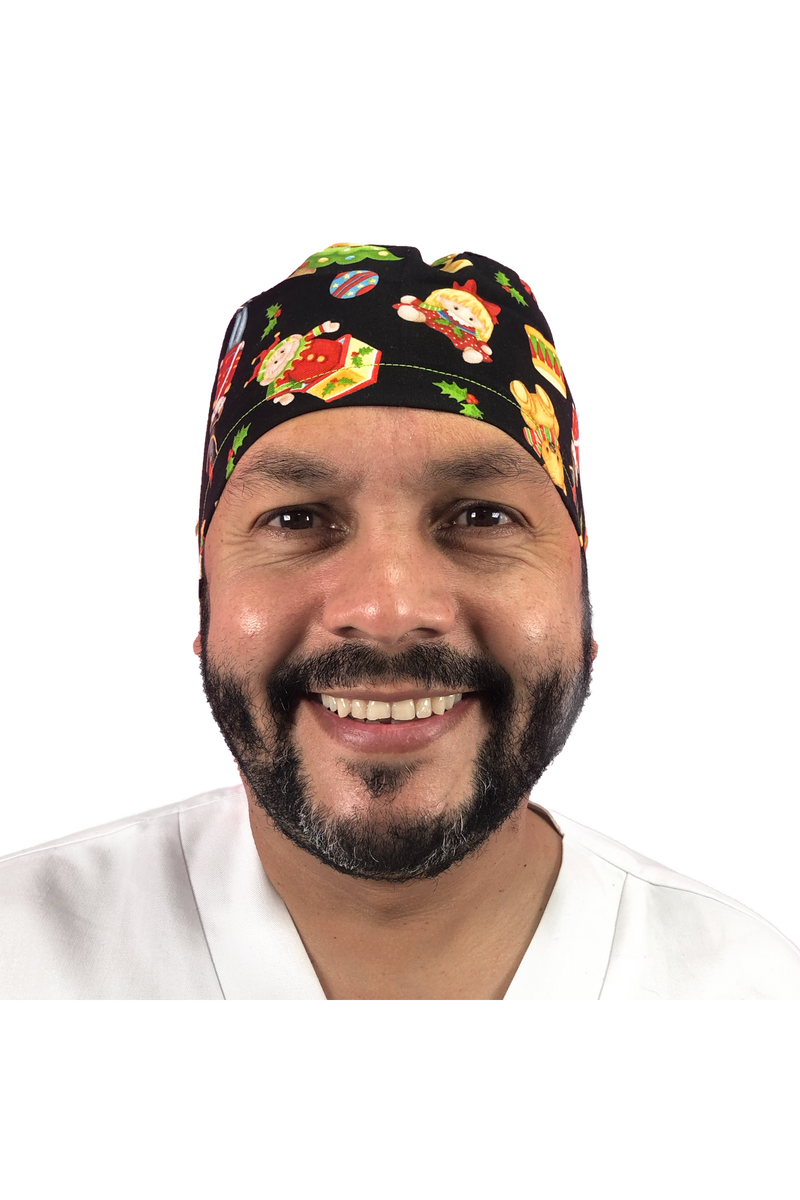 Surgical cap for short hair - Printed -zoom-