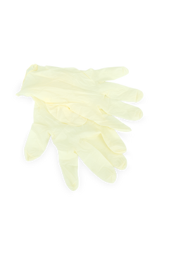 Guantes incluidos en el kit de práctica de suturas