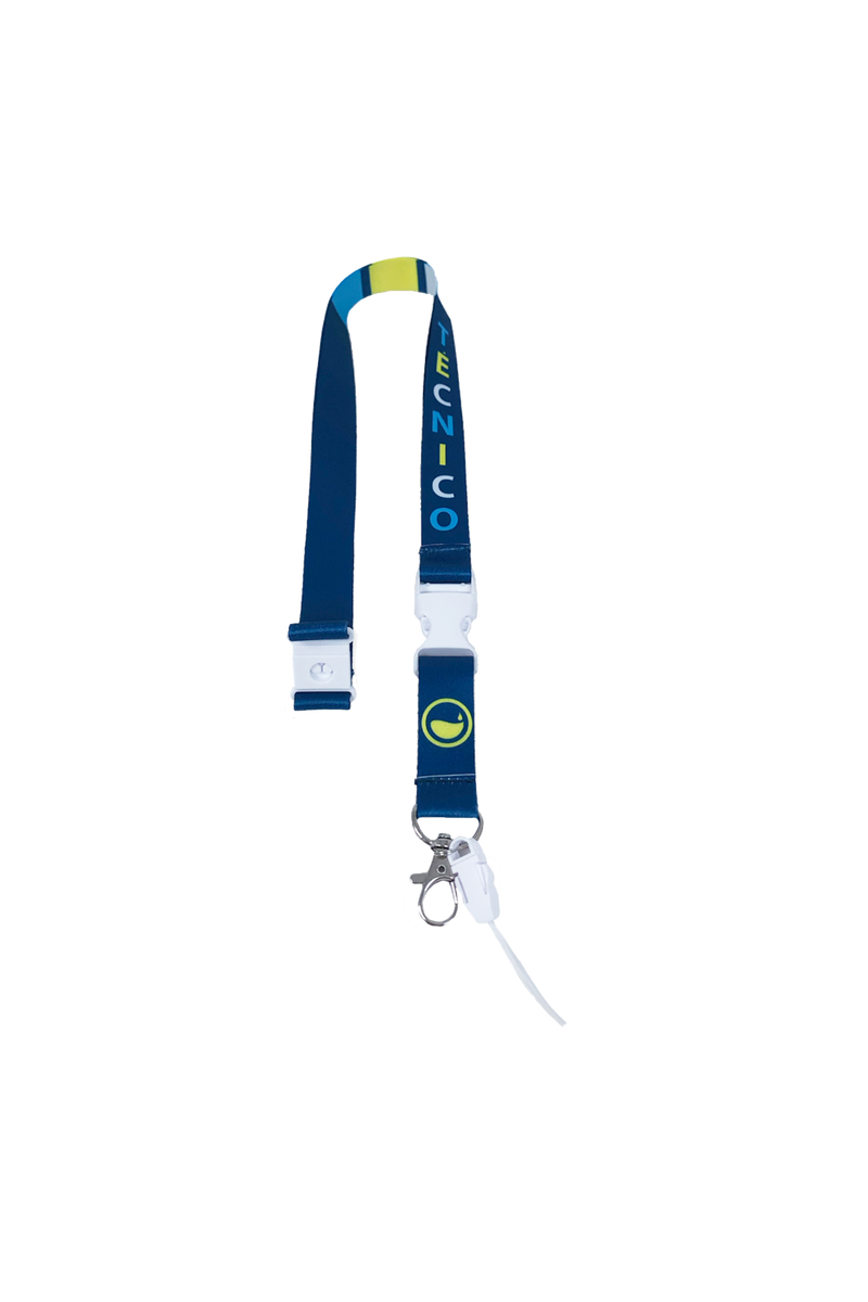 Lanyard multifunción Eighties - Técnico-zoom-