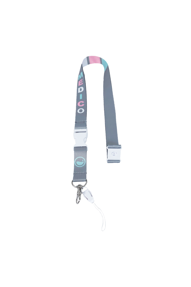 Lanyard multifunción Eighties - Médico/a-zoom-