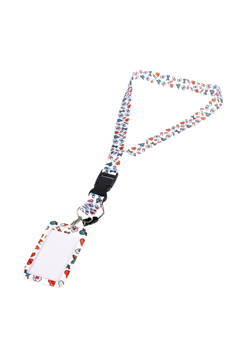 Lanyard con identificador - Diferentes estampados-zoom-