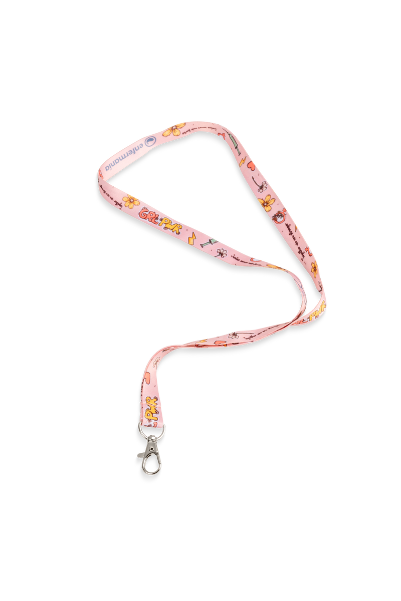 Lanyard Enfermanía - Girl Power-zoom-