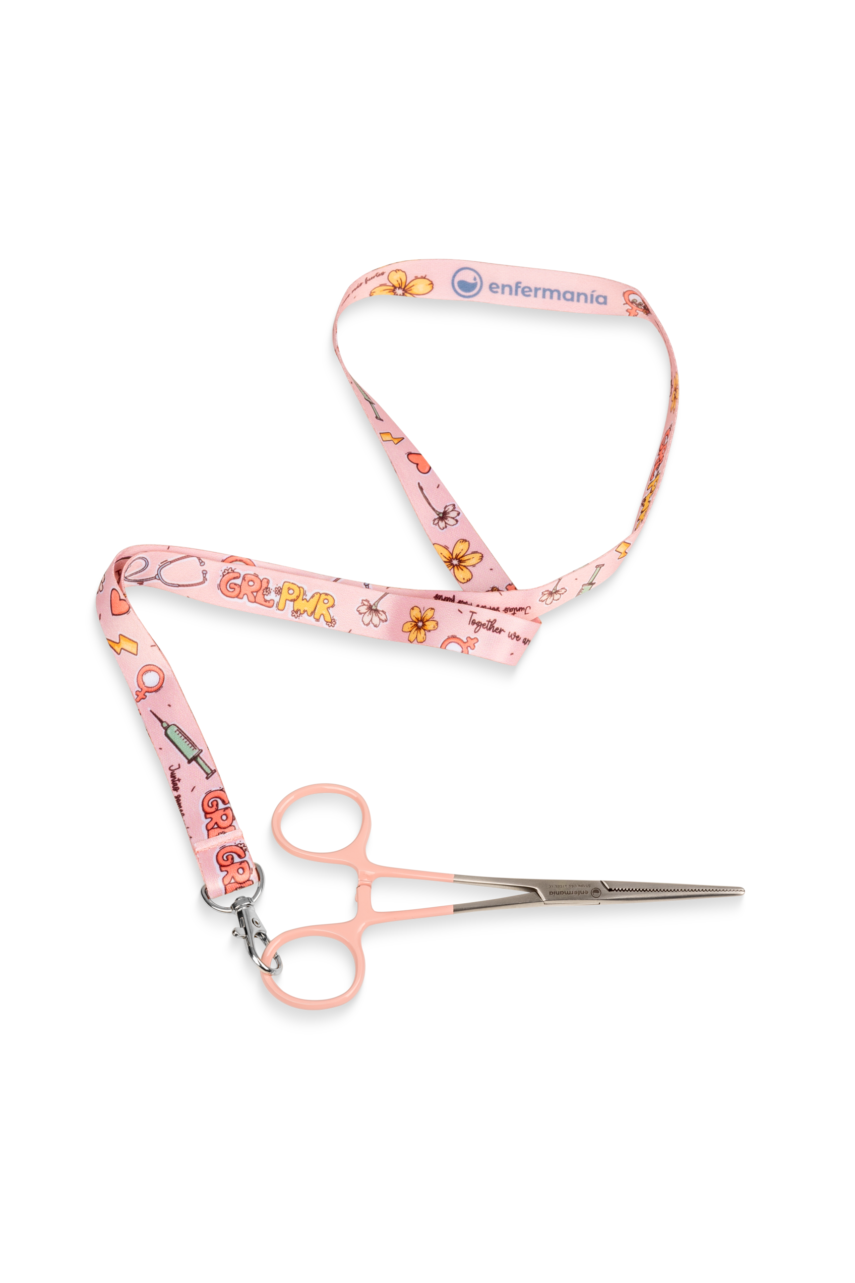 Lanyard Enfermanía - Girl Power-zoom-4