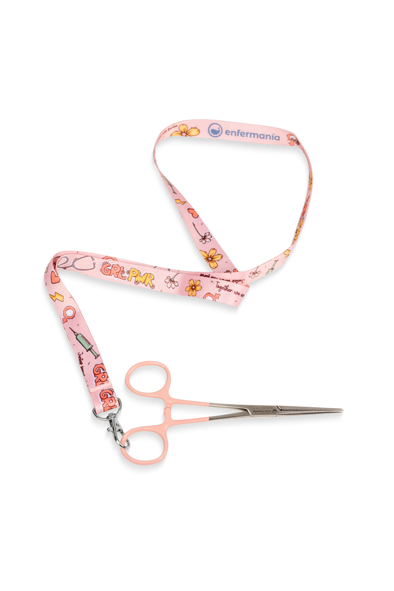 Lanyard Enfermanía - Girl Power-zoom-