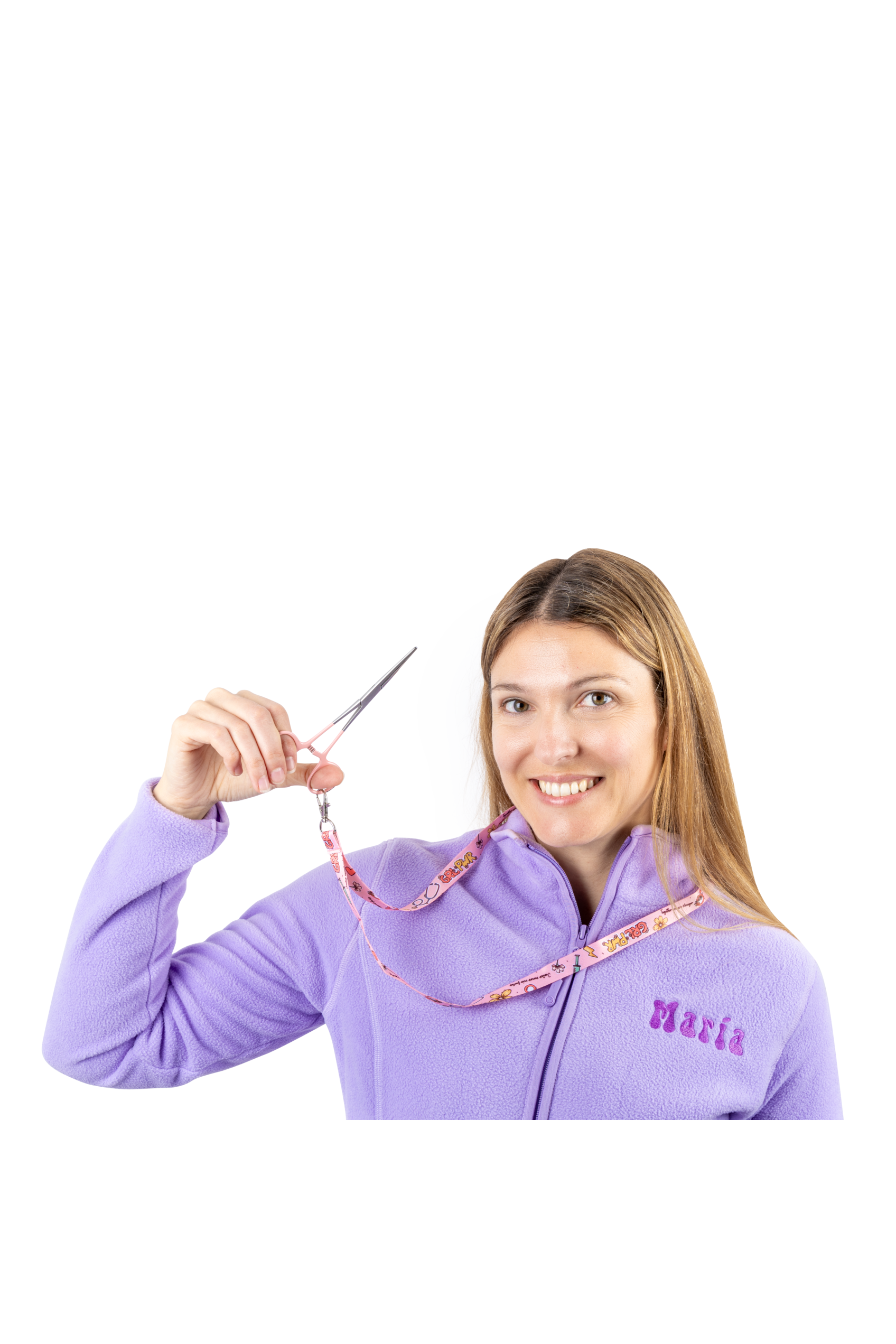 Lanyard Enfermanía - Girl Power-zoom-3