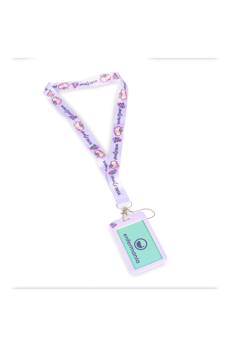 Lanyard with ID tag - Matrona Vida @elartedecuidar-zoom-