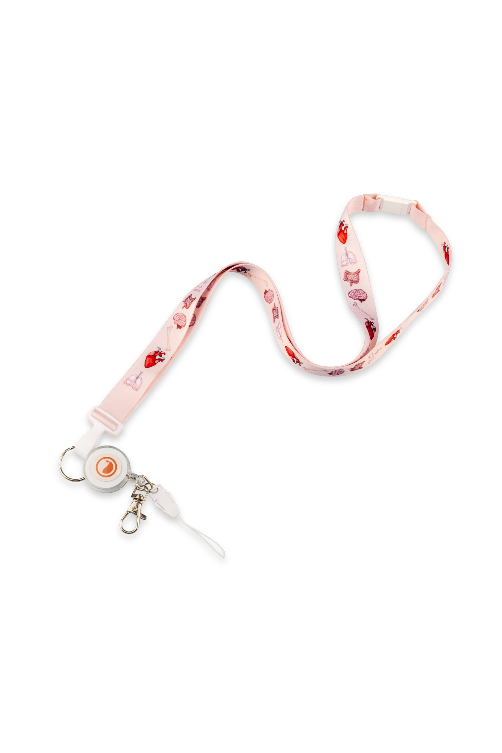 Multifunctional retractable lanyard - Organs Collection-zoom-1