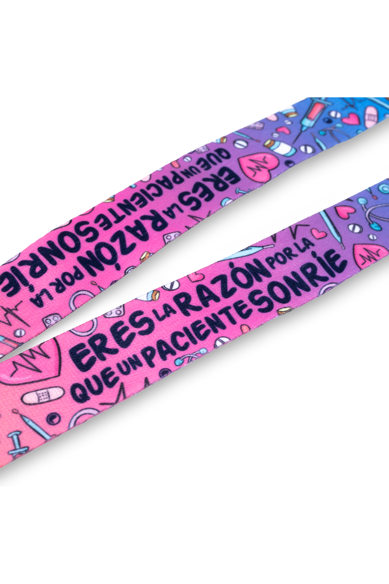 Enfermanía Lanyard - Colorful-zoom-