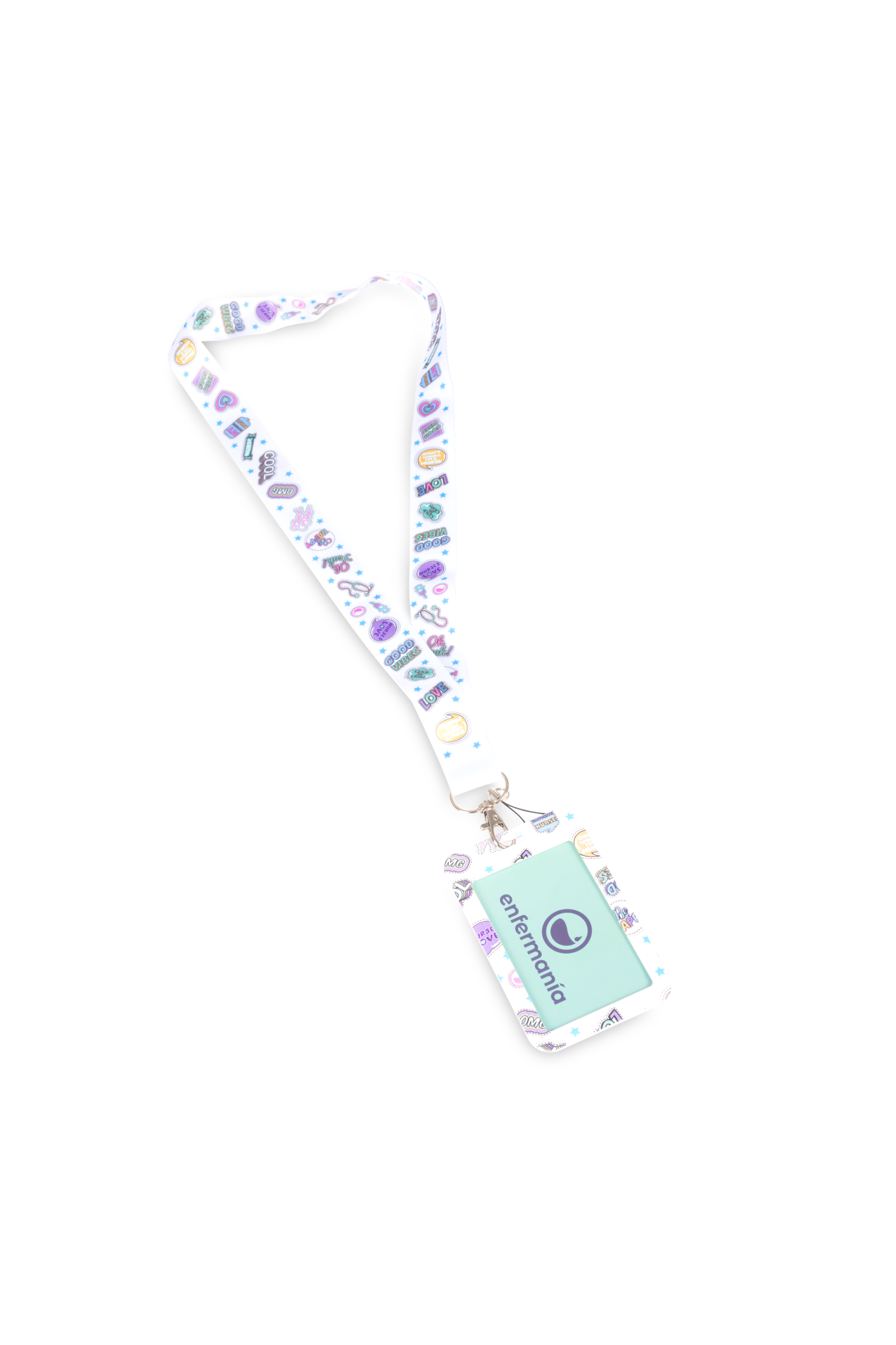 Lanyard with ID tag - Stickers-zoom-1