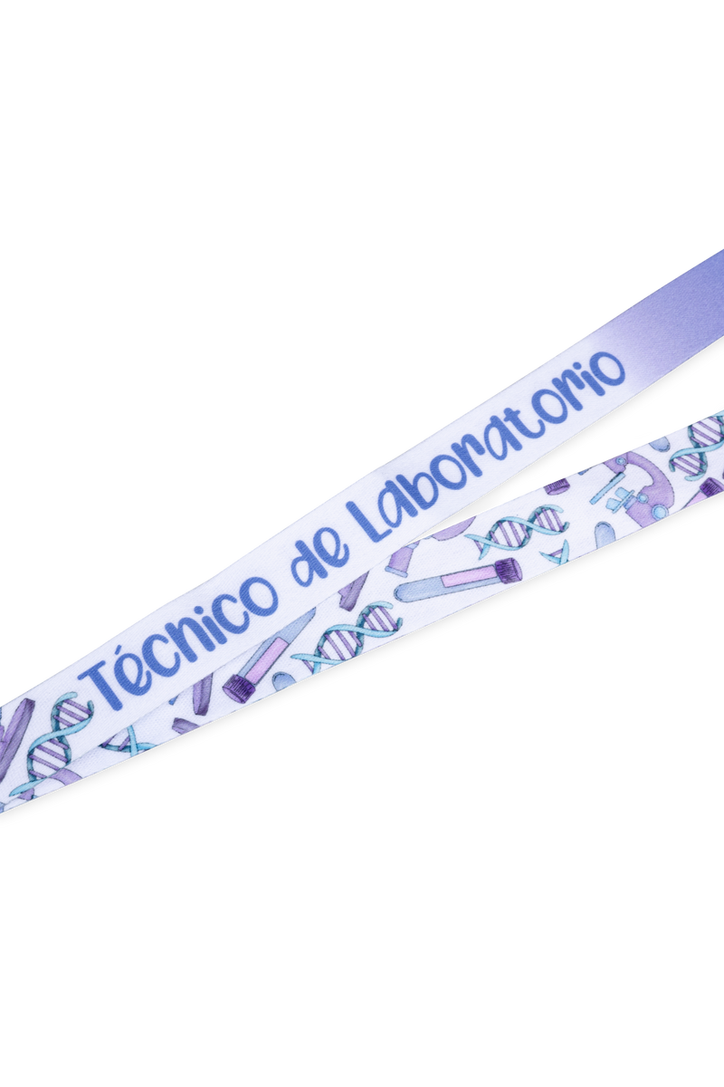 Multifunctional lanyard - Lab Technician @elartedecuidar -zoom-