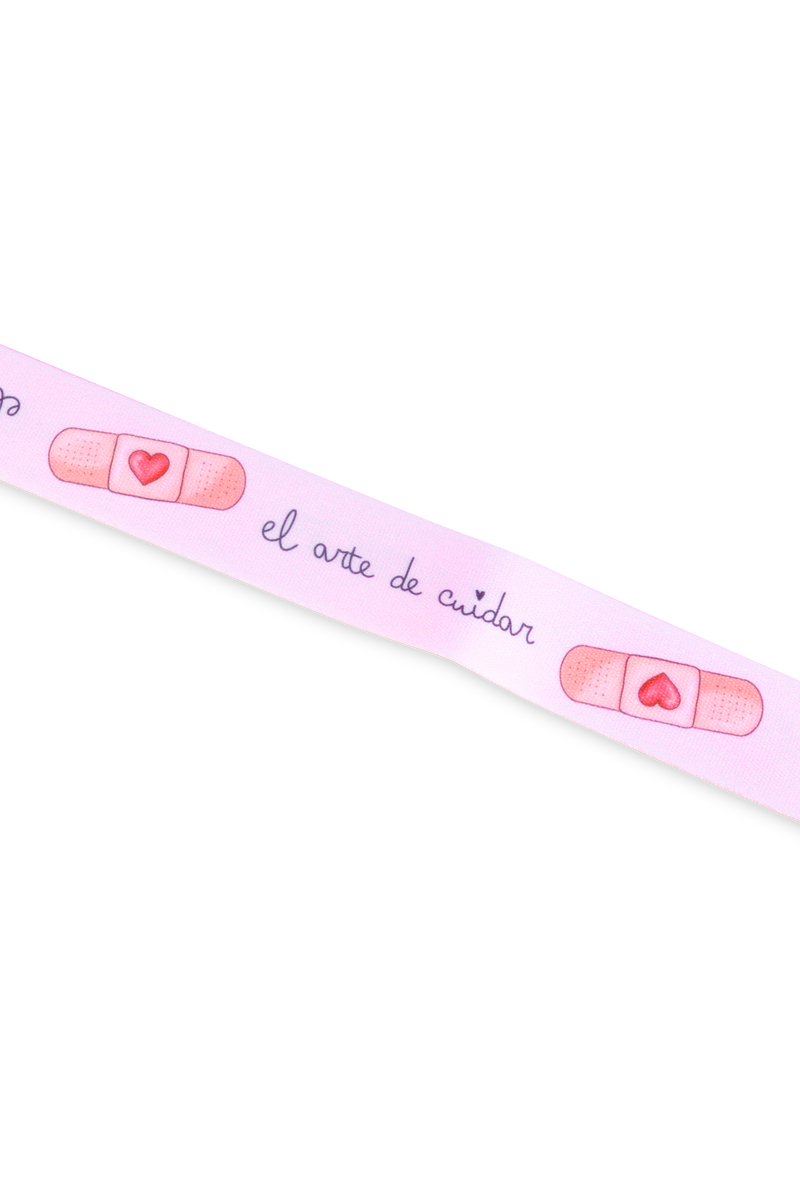 Lanyard with ID tag - bandage @elartedecuidar_-zoom-