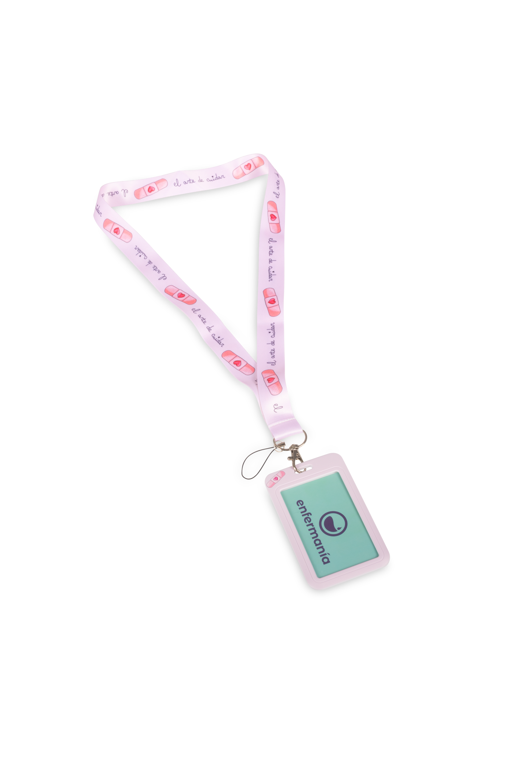 Lanyard with ID tag - bandage @elartedecuidar_-zoom-1
