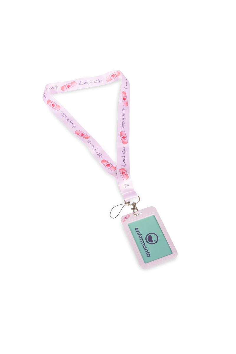 Lanyard with ID tag - bandage @elartedecuidar_-zoom-