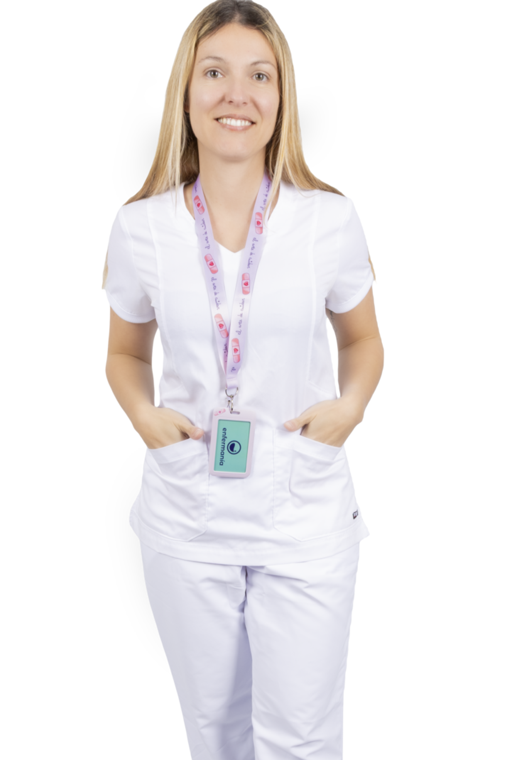 Lanyard with ID tag - bandage @elartedecuidar_-zoom-2
