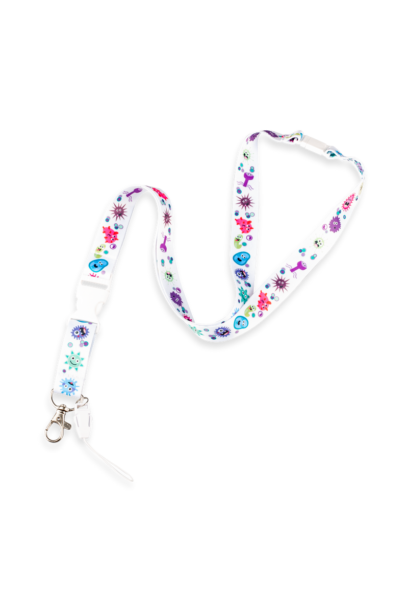 Multifunctional Lanyard - Virus-zoom-