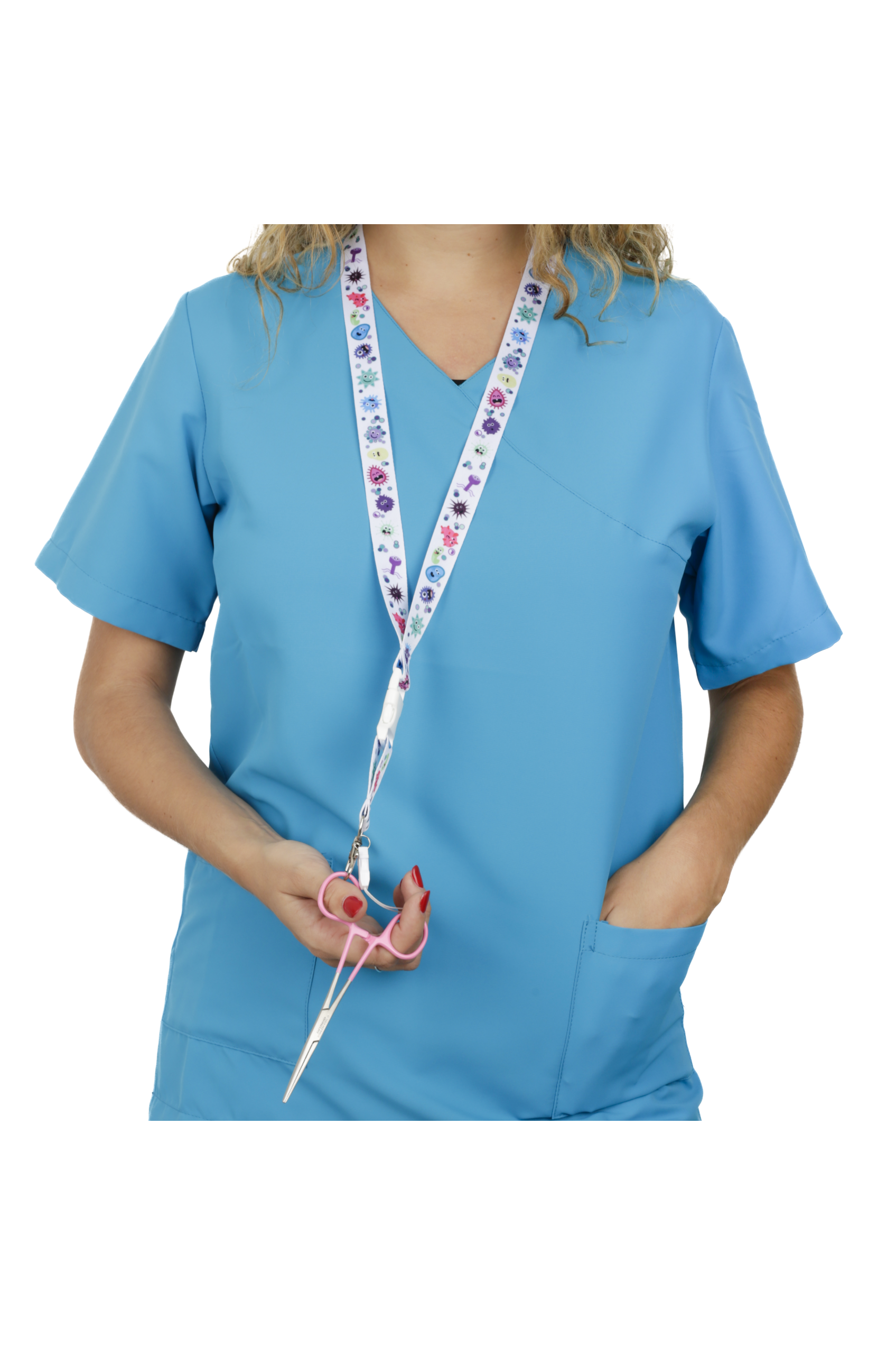 Multifunctional Lanyard - Virus