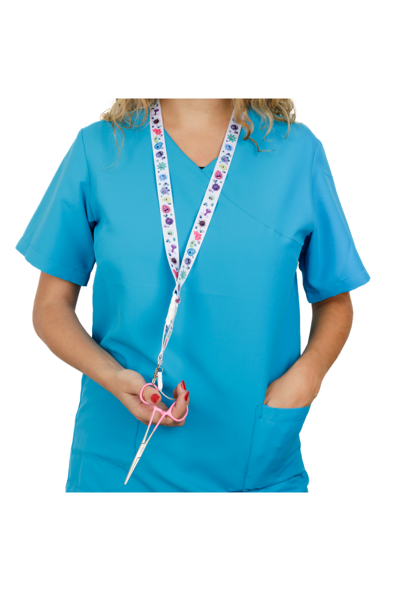 Multifunctional Lanyard - Virus-zoom-
