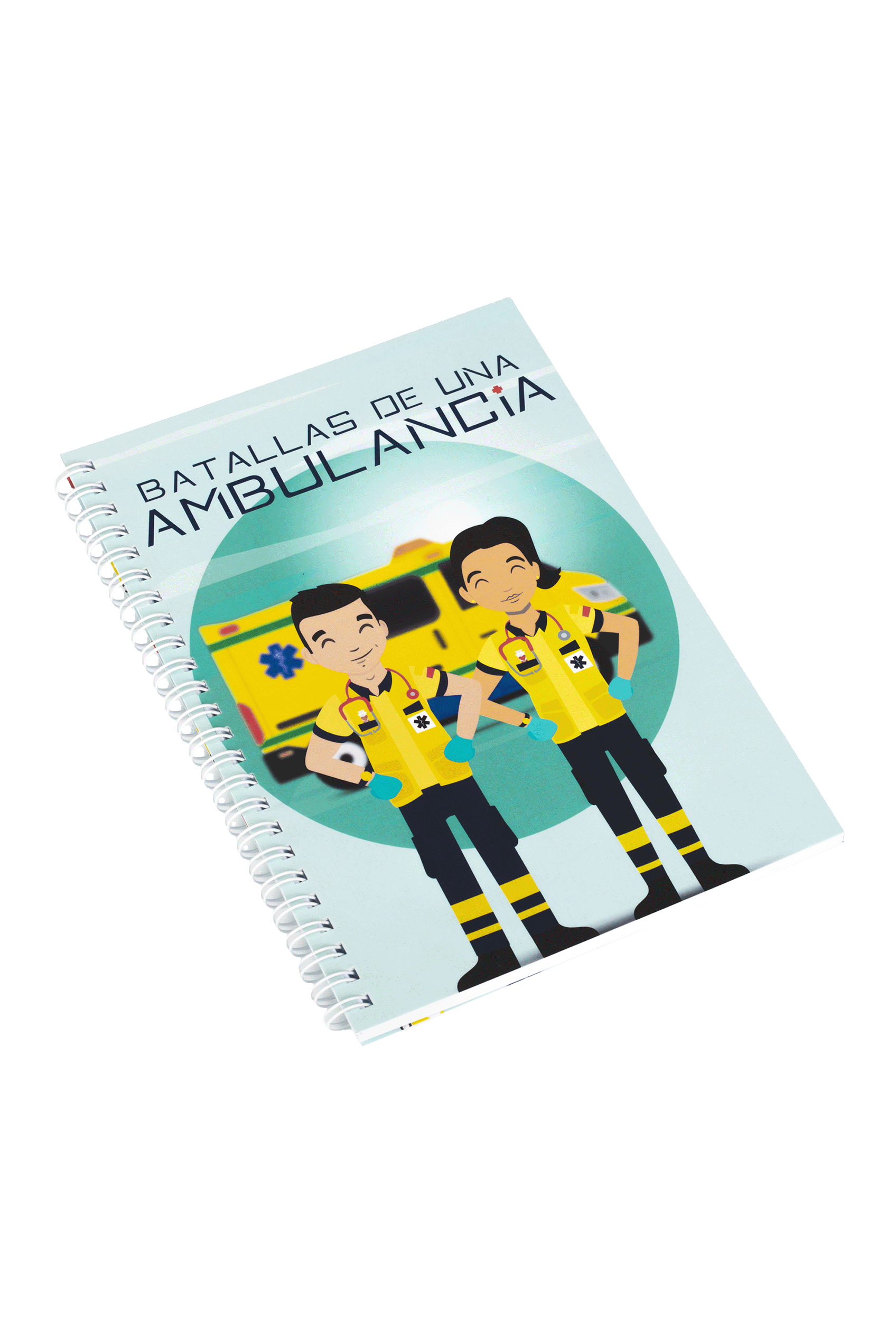 A5 Notebook - Battles of an Ambulance-3