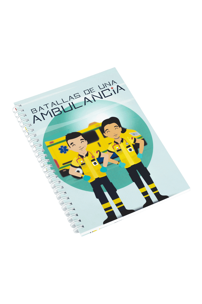 A5 Notebook - Battles of an Ambulance-zoom-