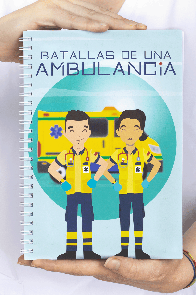 A5 Notebook - Battles of an Ambulance-zoom-