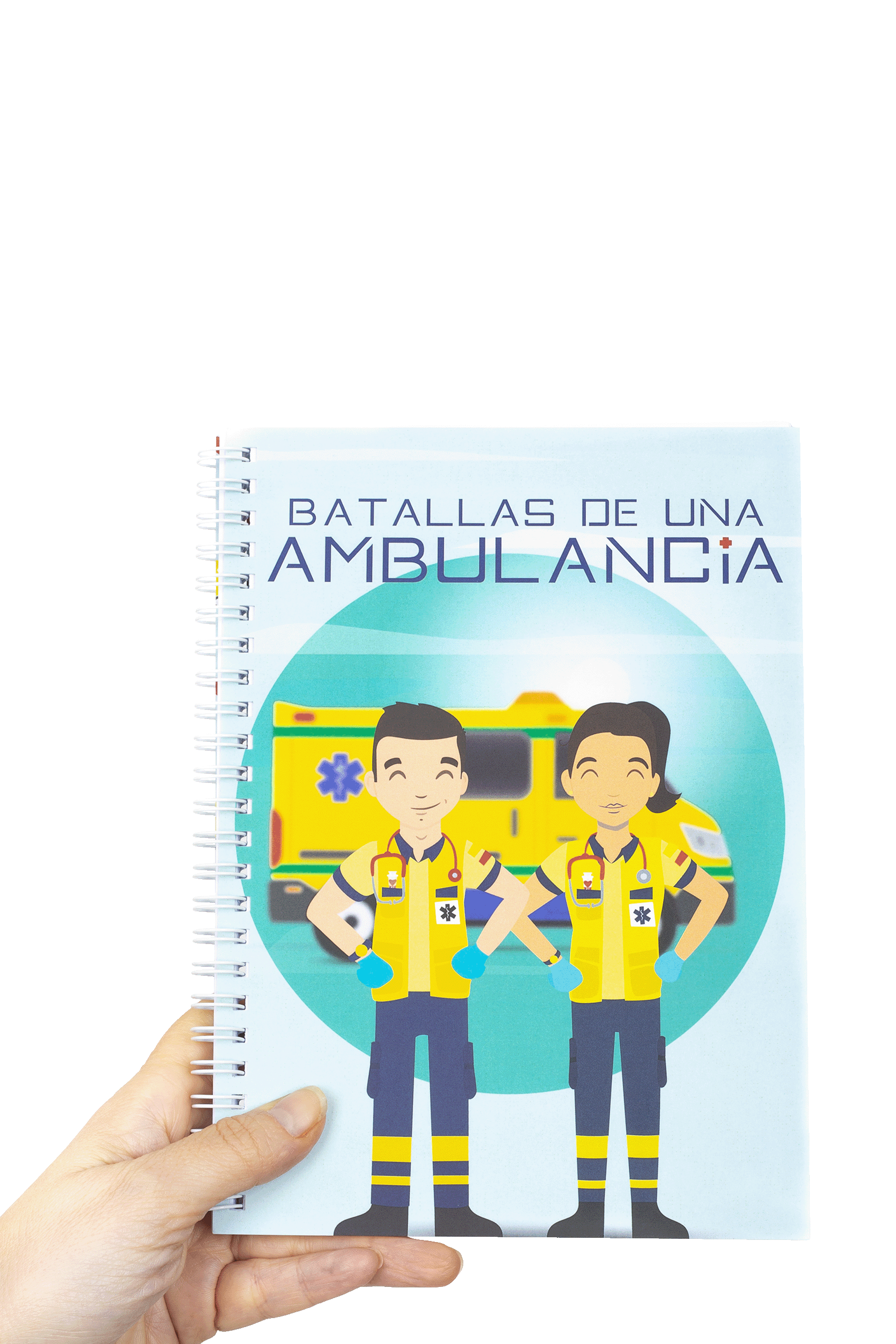 A5 Notebook - Battles of an Ambulance-4