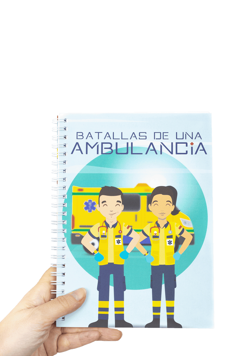 A5 Notebook - Battles of an Ambulance-zoom-