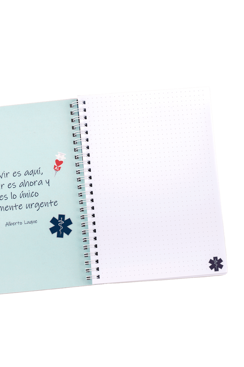 A5 Notebook - Battles of an Ambulance-zoom-