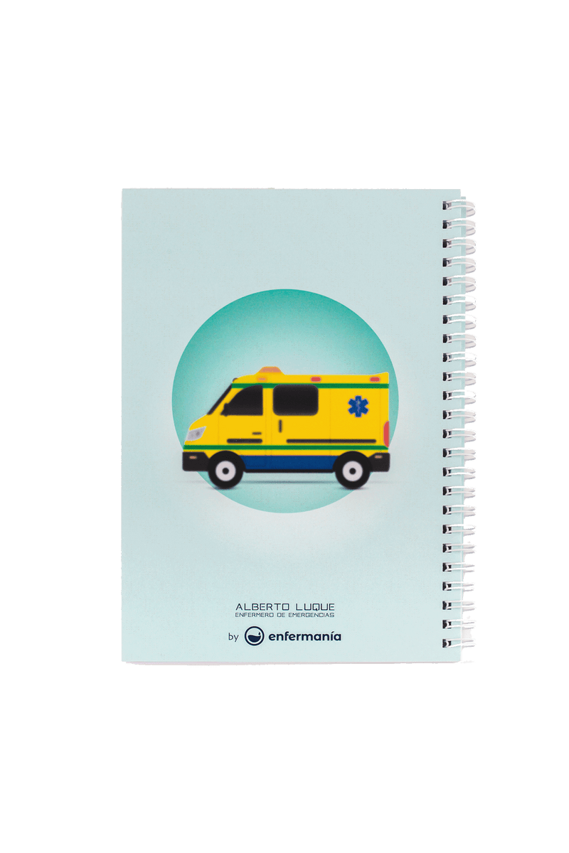 A5 Notebook - Battles of an Ambulance-zoom-