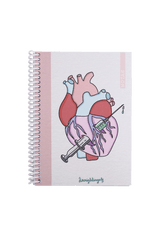 A6 Notebook - Rebelheart @anni.ghtingale