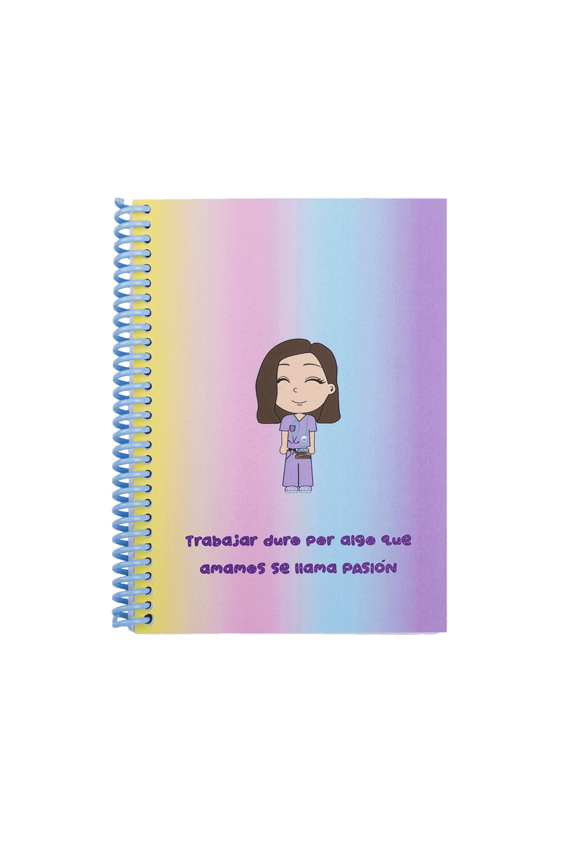 A6 Nursing Notebook - Basic Colors-zoom-