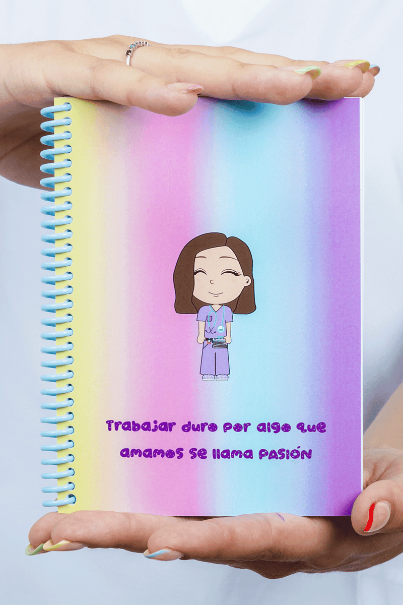 A6 Nursing Notebook - Basic Colors-zoom-