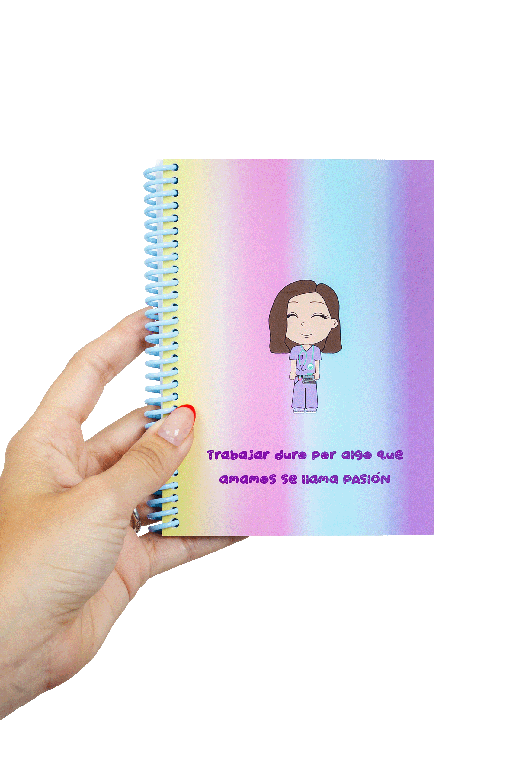 A6 Nursing Notebook - Basic Colors-4