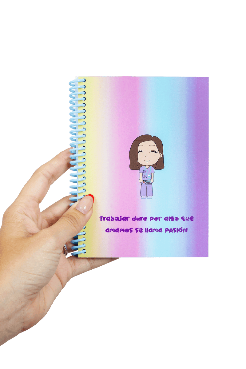 A6 Nursing Notebook - Basic Colors-zoom-