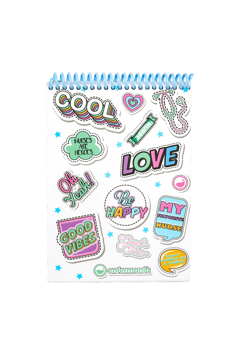 A6 Notebook - Stickers Collection-zoom-