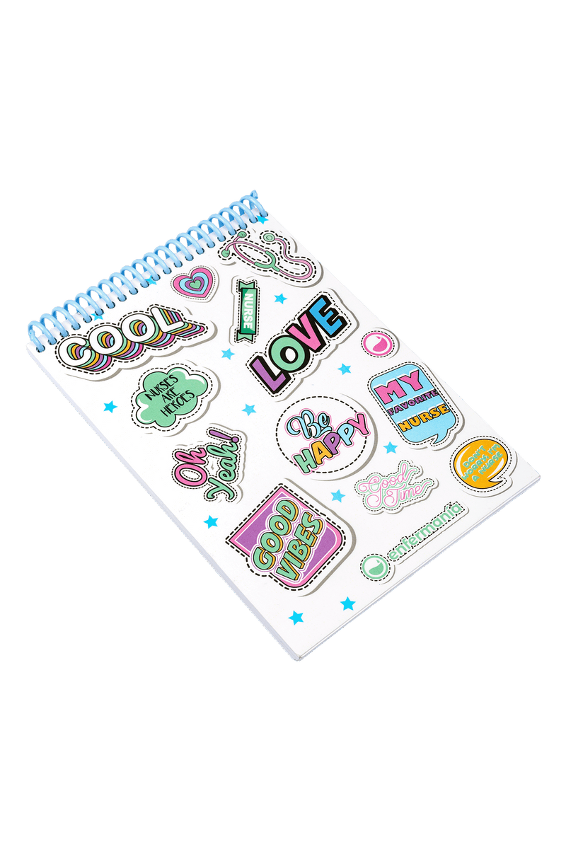 A6 Notebook - Stickers Collection-zoom-
