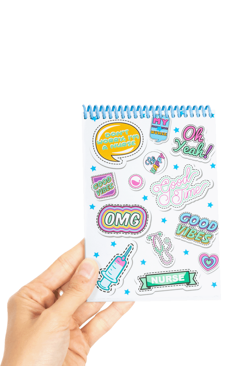 A6 Notebook - Stickers Collection-zoom-