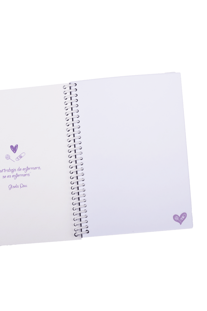 A6 Nurse Notebook - Sweet Lavender-zoom-