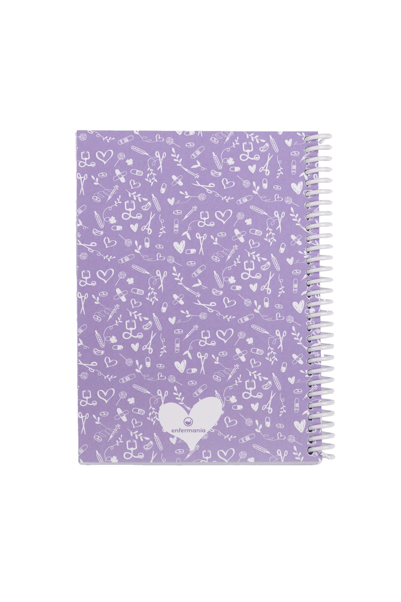 A6 Nurse Notebook - Sweet Lavender-zoom-