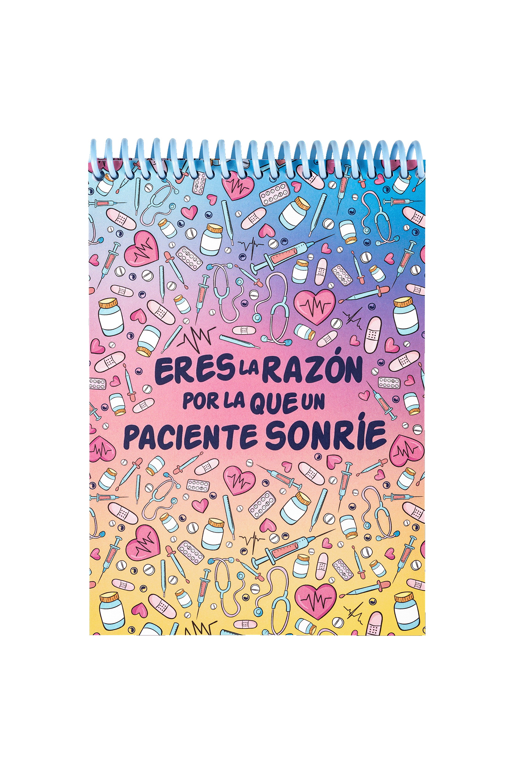 A6 Nursing Notebook - Colorful-zoom-1