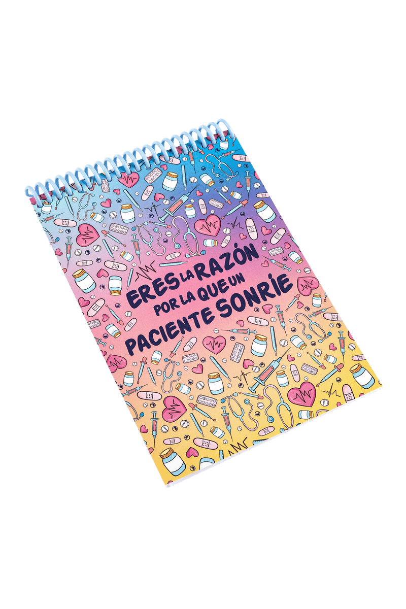 A6 Nursing Notebook - Colorful-zoom-