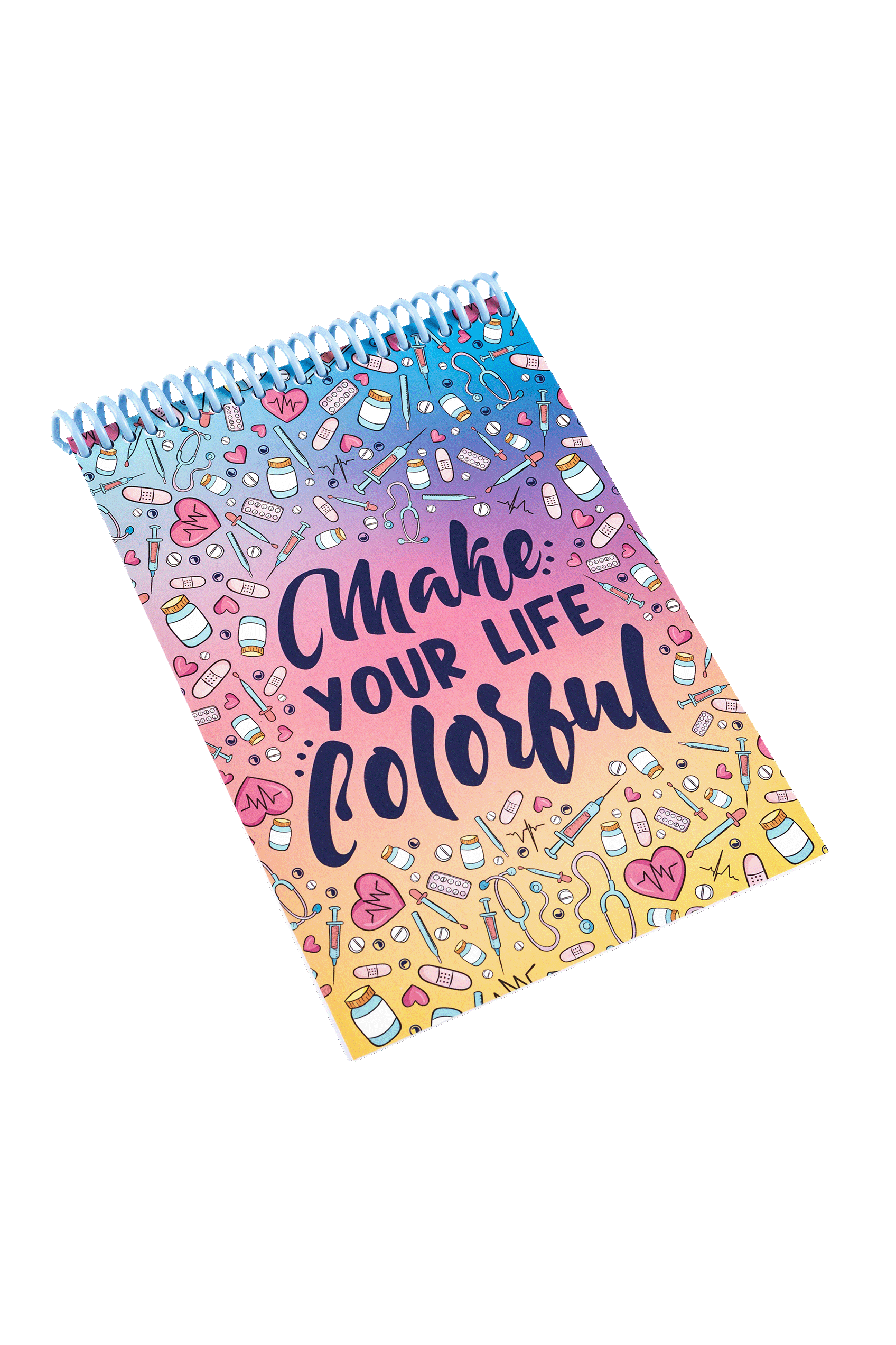A6 Nursing Notebook - Make your life Colorful-zoom-2