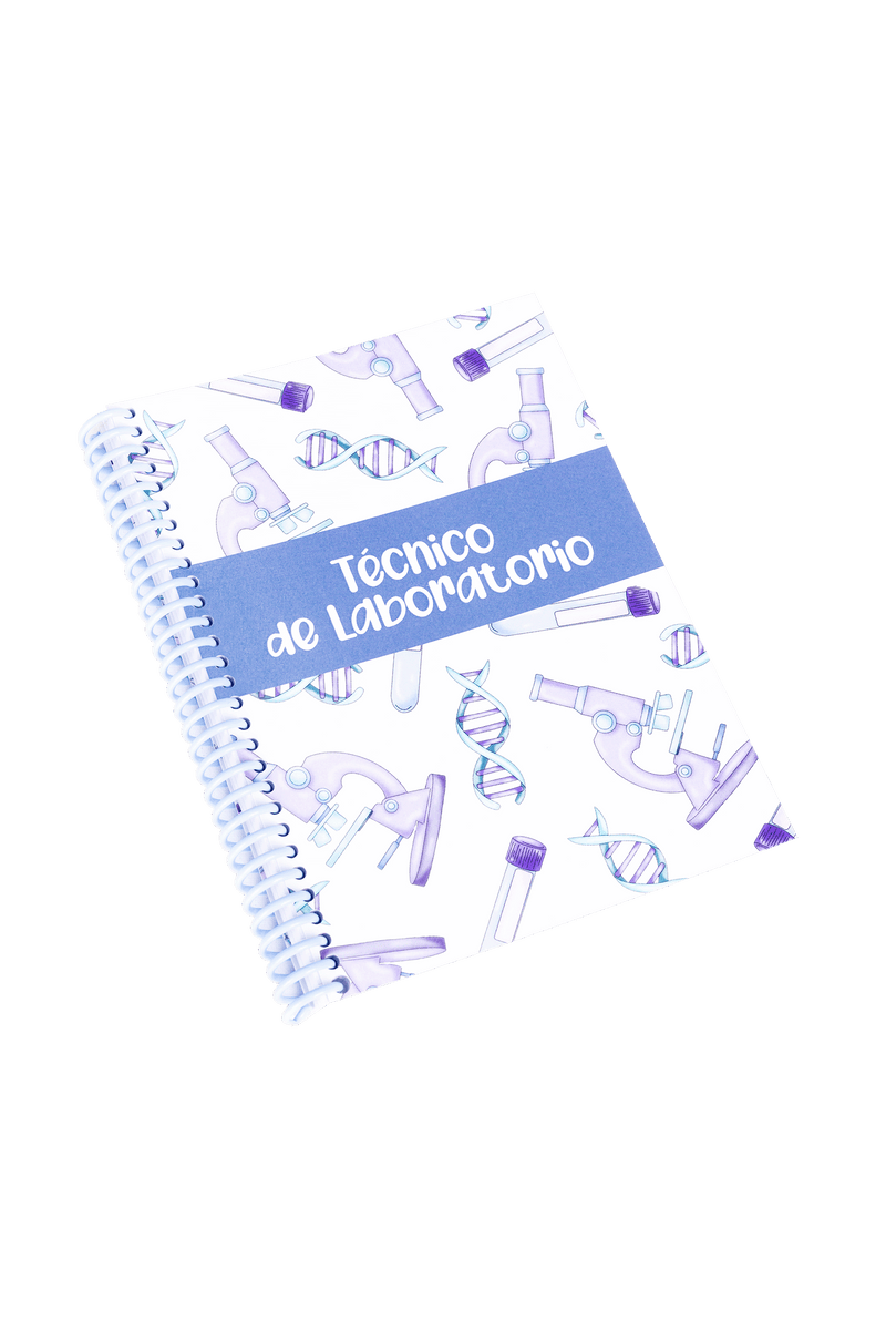 A6 Notebook - Laboratory Technician @elartedecuidar-zoom-