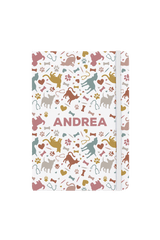 A5 notebook with white elastic band – Vets Collection