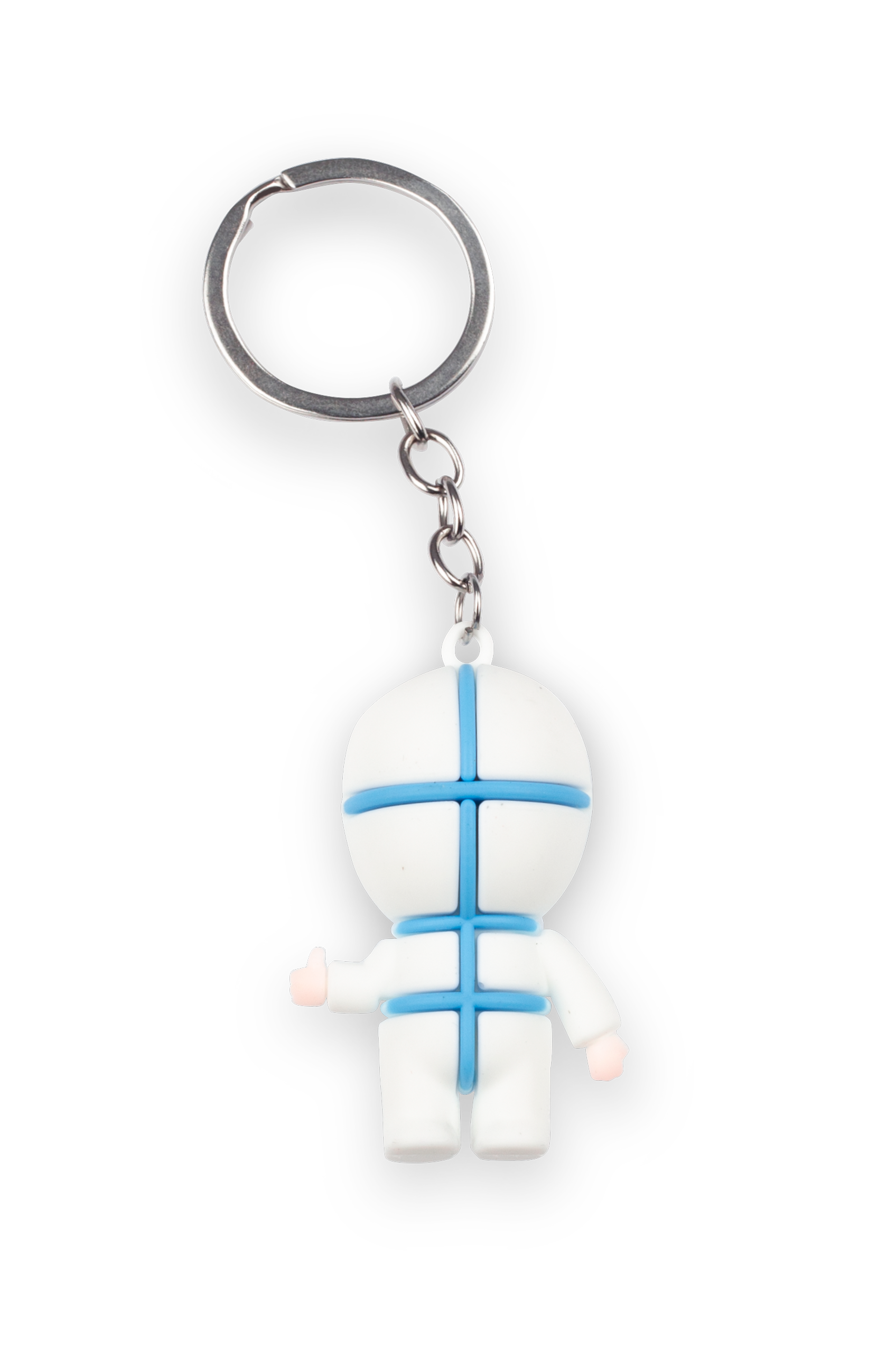 Sanitary keychain with PPE-zoom-3