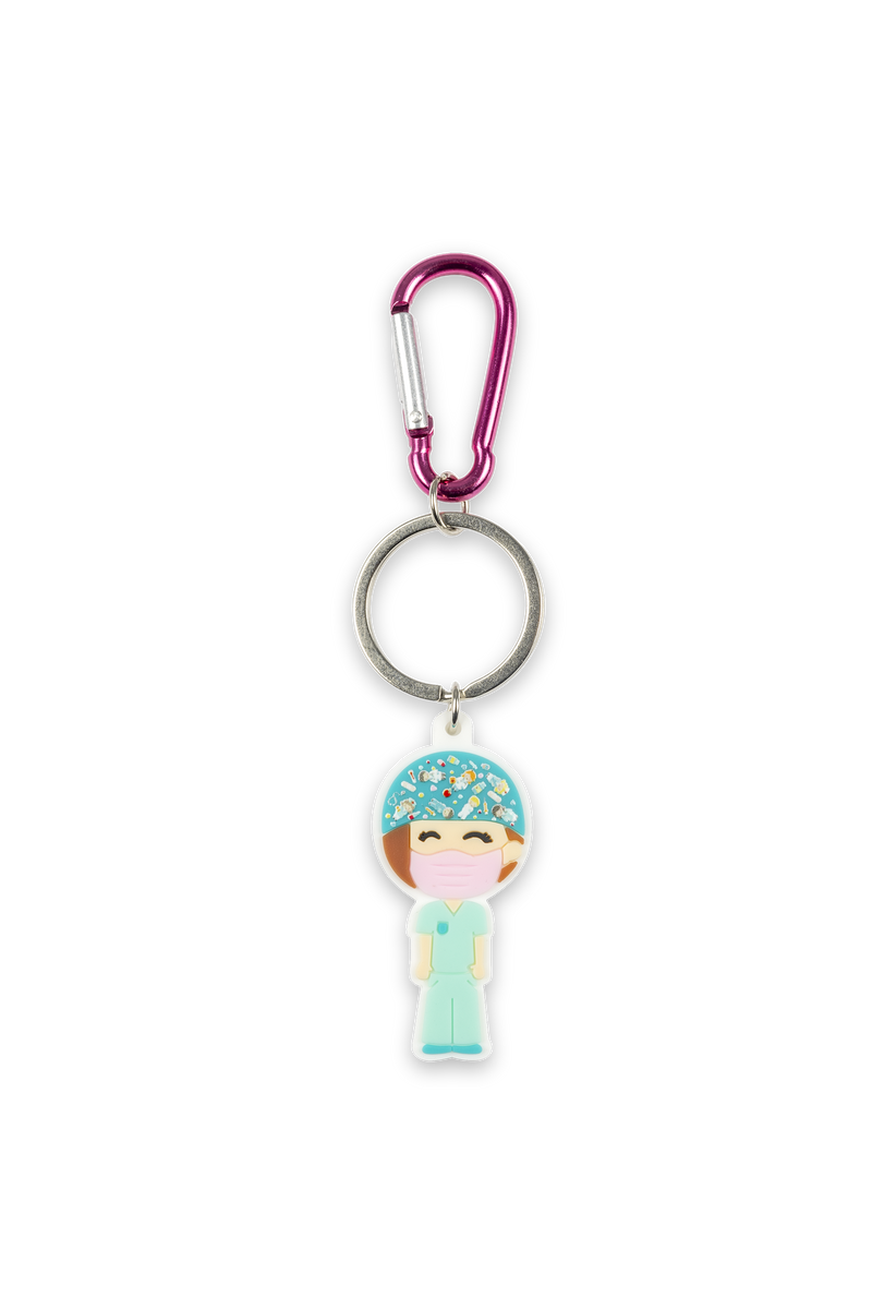 surgeon rubber keychain-zoom-