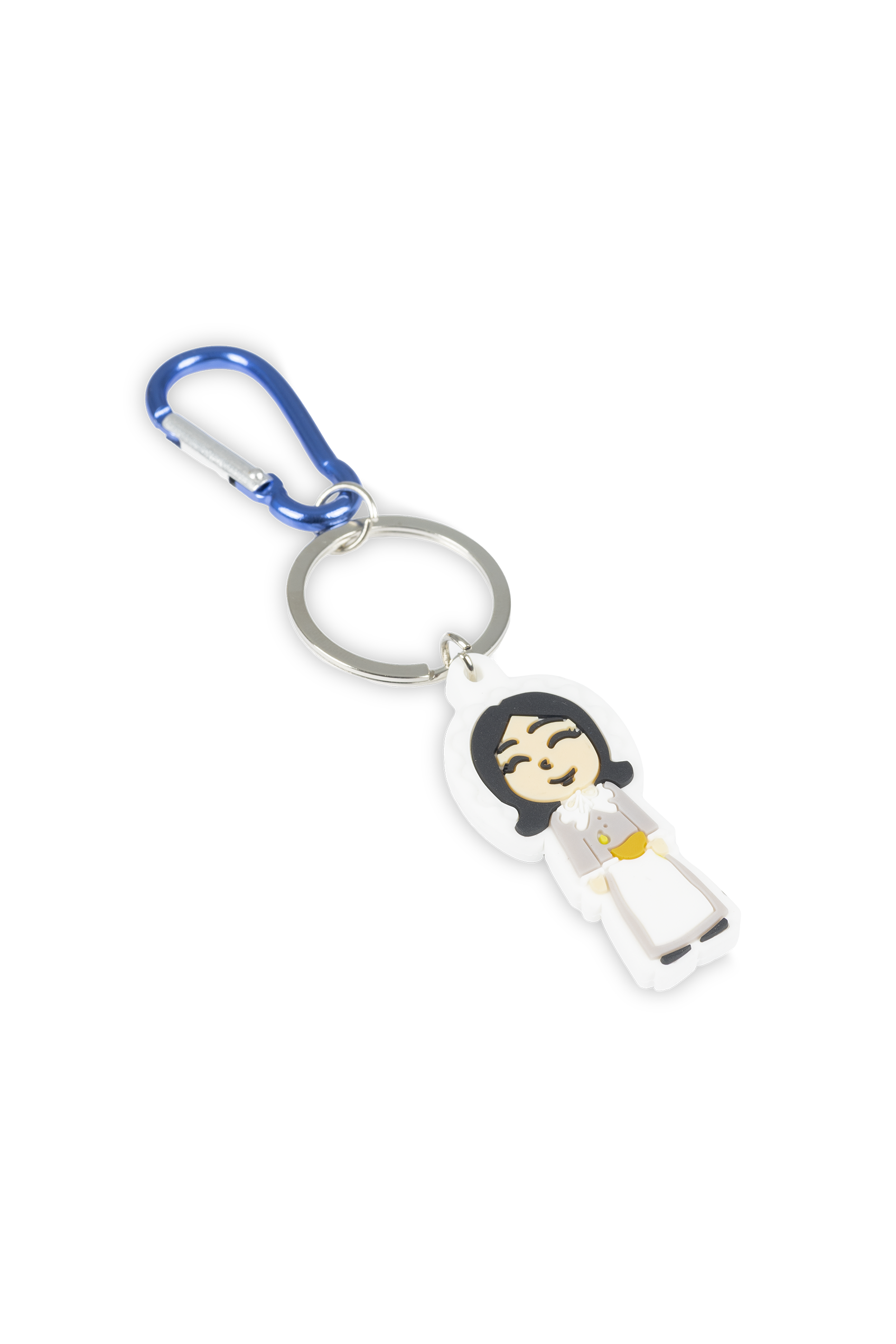 Nightingale rubber keychain-zoom-2