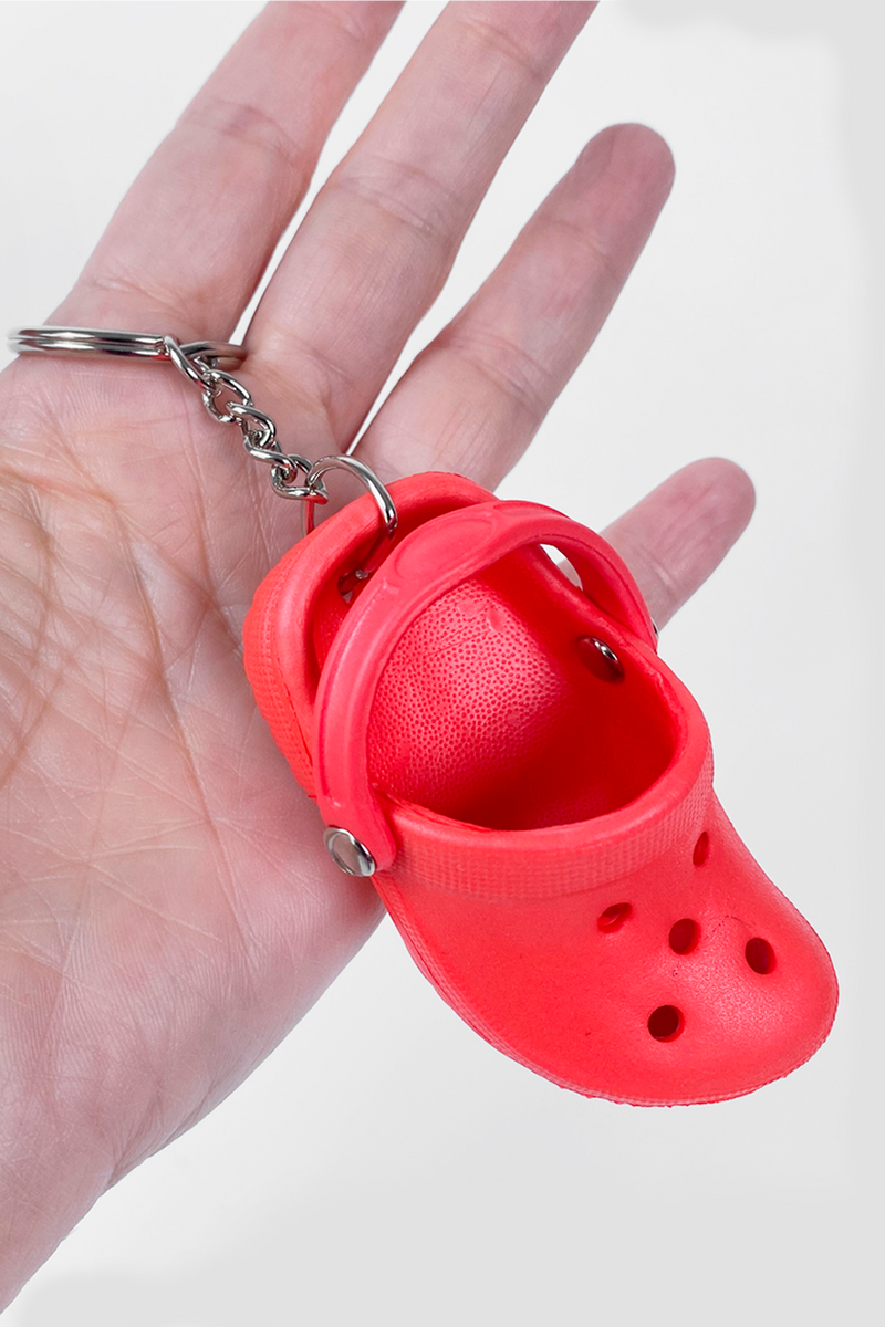 Medical clog keyring with ring-zoom-