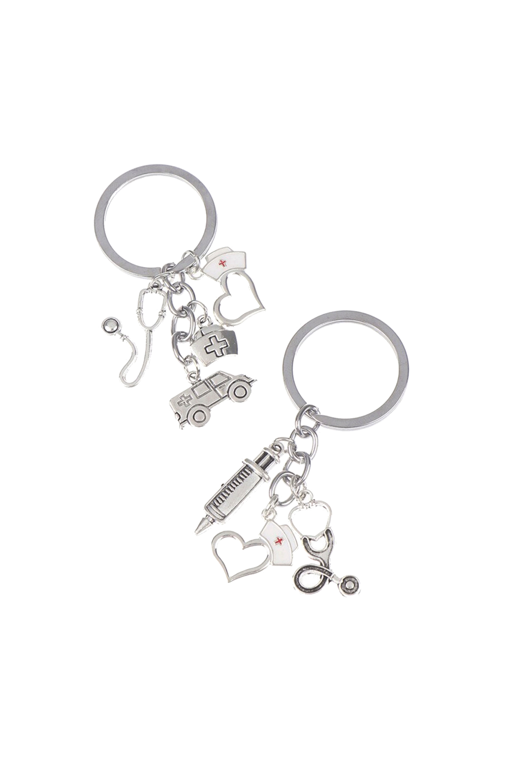 Porta-chaves com amuletos - ambulância-zoom-3
