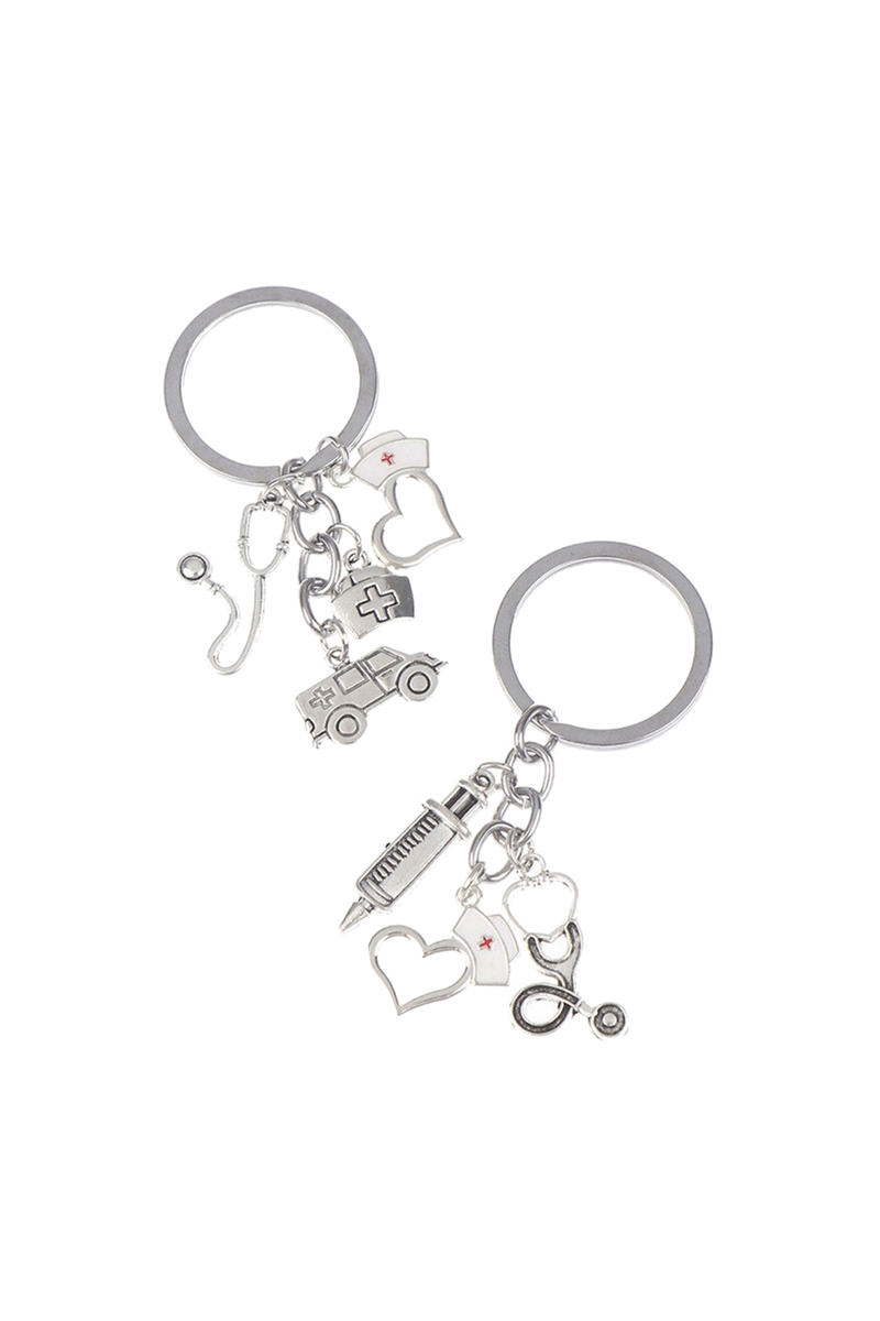 Porta-chaves com amuletos - ambulância-zoom-